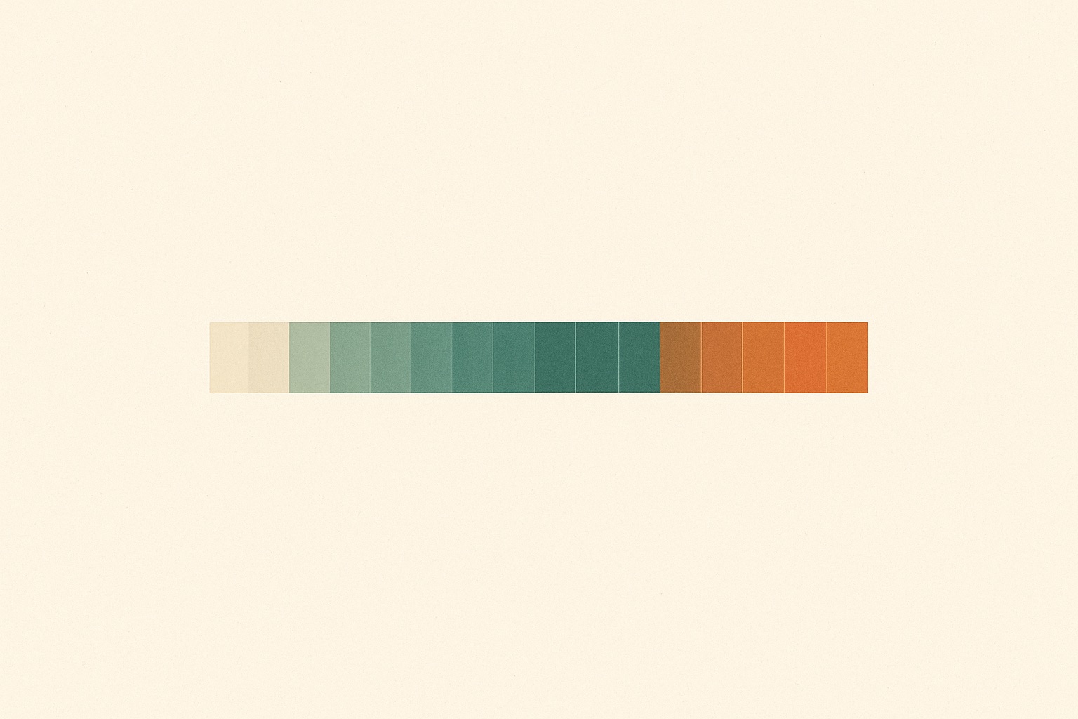 Illustration of a segmented bar deepening in colour from left to right, representing loneliness becoming chronic over time.